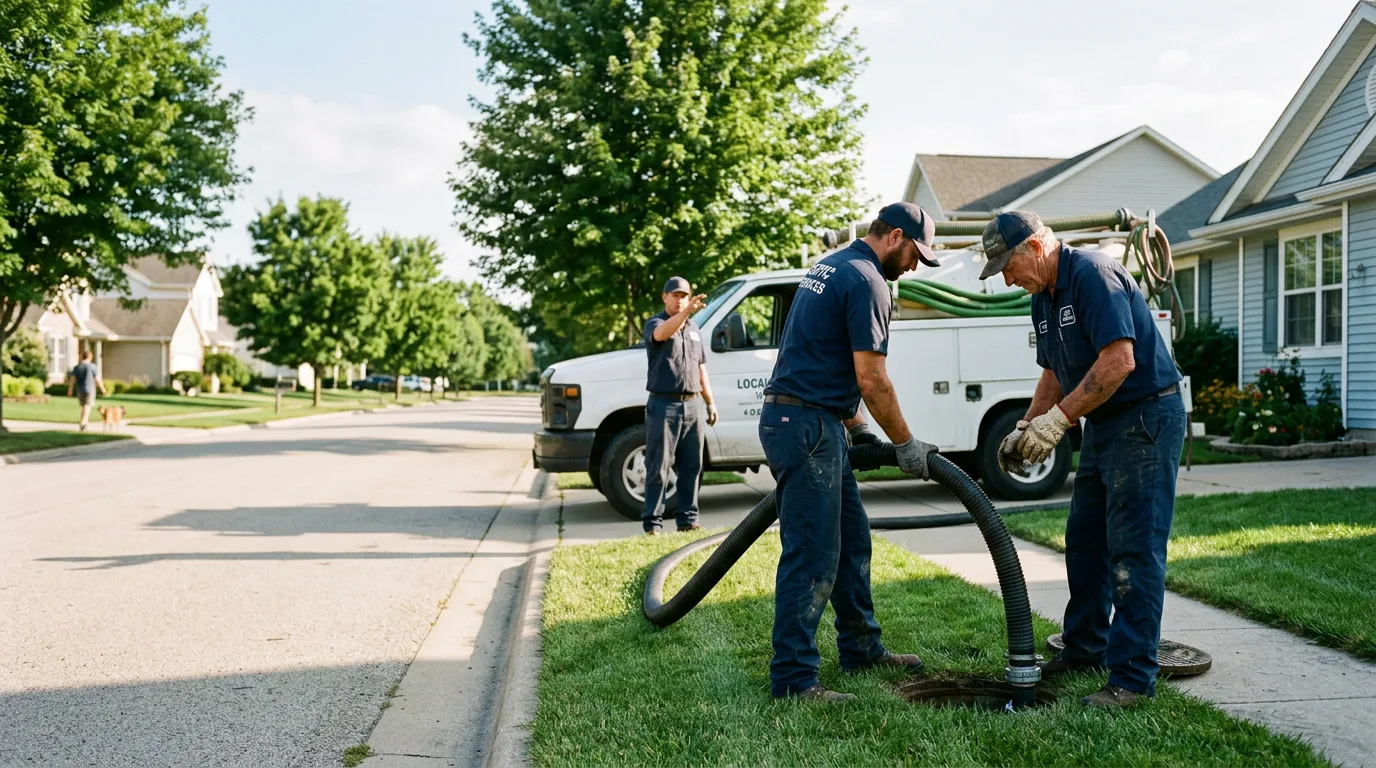 Septic Tank Cleaning in New Goshen, IN